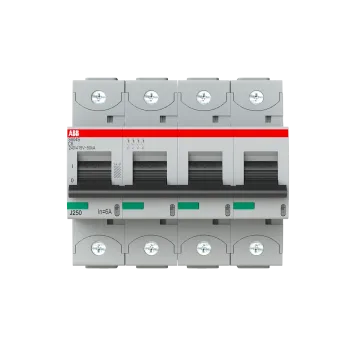 ABB S804S-C6 | Автоматичен прекъсвач | 4P, 6A, крива C