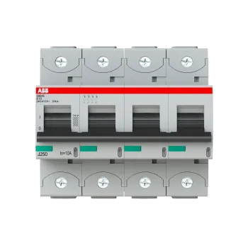 ABB S804S-D10 | Автоматичен прекъсвач | 4P, 10A, крива D