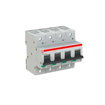 ABB S804S-C13 | Автоматичен прекъсвач | 4P, 13A, крива C ABB S804S-C13 | Автоматичен прекъсвач | 4P, 13A, крива C