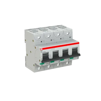 ABB S804S-C20 | Автоматичен прекъсвач | 4P, 20A, крива C ABB S804S-C20 | Автоматичен прекъсвач | 4P, 20A, крива C