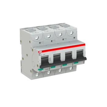 ABB S804S-B20 | Автоматичен прекъсвач | 4P, 20A, крива B ABB S804S-B20 | Автоматичен прекъсвач | 4P, 20A, крива B