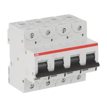 ABB S804S-C25 | Автоматичен прекъсвач | 4P, 25A, крива C ABB S804S-C25 | Автоматичен прекъсвач | 4P, 25A, крива C