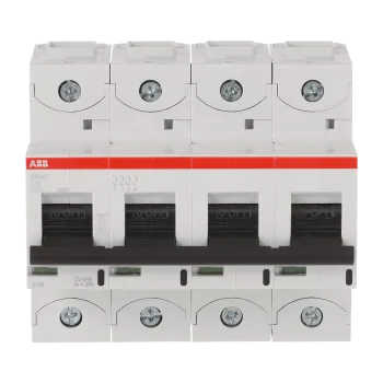 ABB S804S-C25 | Автоматичен прекъсвач | 4P, 25A, крива C