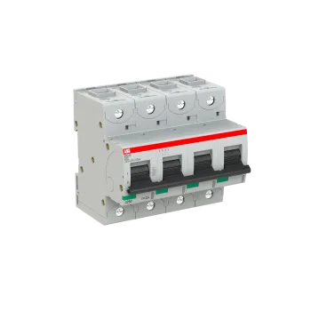 ABB S804S-D32 | Автоматичен прекъсвач | 4P, 32A, крива D ABB S804S-D32 | Автоматичен прекъсвач | 4P, 32A, крива D