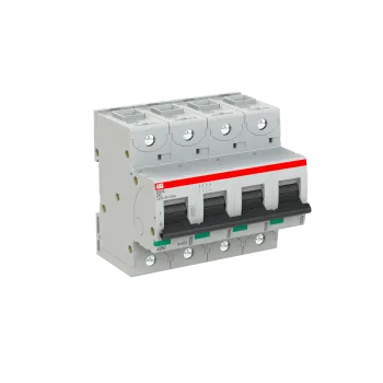 ABB S804S-D40 | Автоматичен прекъсвач | 4P, 40A, крива D ABB S804S-D40 | Автоматичен прекъсвач | 4P, 40A, крива D