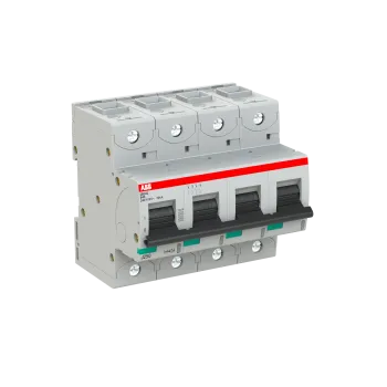 ABB S804S-B40 | Автоматичен прекъсвач | 4P, 40A, крива B ABB S804S-B40 | Автоматичен прекъсвач | 4P, 40A, крива B