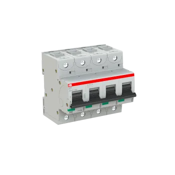 ABB S804S-K10 | Автоматичен прекъсвач | 4P, 10A, крива K ABB S804S-K10 | Автоматичен прекъсвач | 4P, 10A, крива K