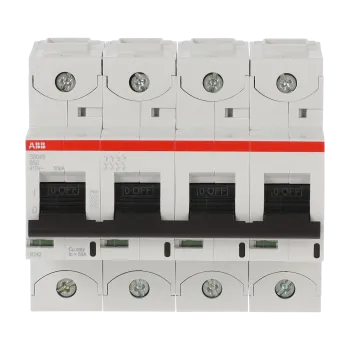 ABB S804S-B50 | Автоматичен прекъсвач | 4P, 50A, крива B