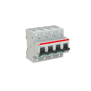 ABB S804S-K25 | Автоматичен прекъсвач | 4P, 25A, крива K ABB S804S-K25 | Автоматичен прекъсвач | 4P, 25A, крива K