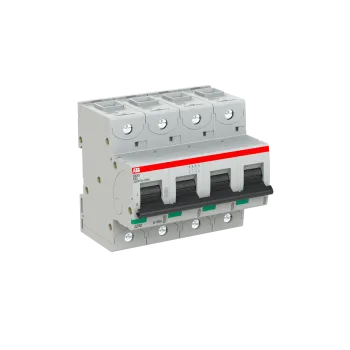 ABB S804S-K50 | Автоматичен прекъсвач | 4P, 50A, крива K ABB S804S-K50 | Автоматичен прекъсвач | 4P, 50A, крива K