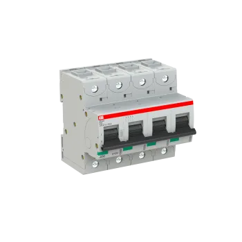 ABB S804S-C63 | Автоматичен прекъсвач | 4P, 63A, крива C ABB S804S-C63 | Автоматичен прекъсвач | 4P, 63A, крива C