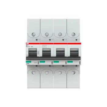 ABB S804S-D6-R | Автоматичен прекъсвач | 4P, 6A, крива D