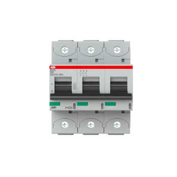 ABB S803C-C63 | Автоматичен прекъсвач | 3P, 63A, крива C