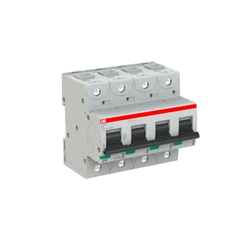 ABB S804C-C10 | Автоматичен прекъсвач | 4P, 10A, крива C ABB S804C-C10 | Автоматичен прекъсвач | 4P, 10A, крива C