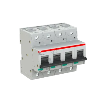 ABB S804C-B20 | Автоматичен прекъсвач | 4P, 20A, крива B ABB S804C-B20 | Автоматичен прекъсвач | 4P, 20A, крива B
