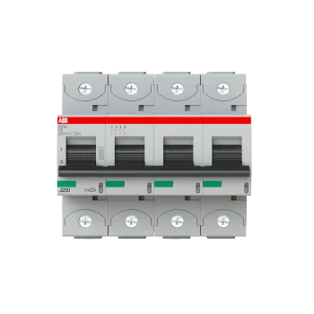 ABB S804C-C25 | Автоматичен прекъсвач | 4P, 25A, крива C