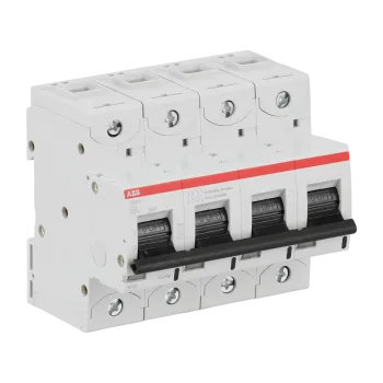 ABB S804C-C32 | Автоматичен прекъсвач | 4P, 32A, крива C ABB S804C-C32 | Автоматичен прекъсвач | 4P, 32A, крива C