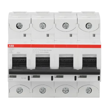 ABB S804C-C32 | Автоматичен прекъсвач | 4P, 32A, крива C