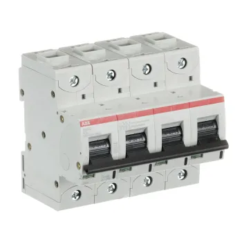 ABB S804C-K20 | Автоматичен прекъсвач | 4P, 20A, крива K ABB S804C-K20 | Автоматичен прекъсвач | 4P, 20A, крива K