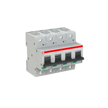 ABB S804C-C50 | Автоматичен прекъсвач | 4P, 50A, крива C ABB S804C-C50 | Автоматичен прекъсвач | 4P, 50A, крива C