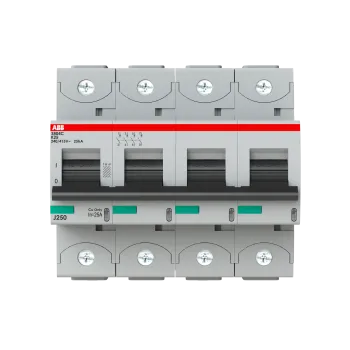 ABB S804C-K25 | Автоматичен прекъсвач | 4P, 25A, крива K