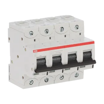ABB S804C-B63 | Автоматичен прекъсвач | 4P, 63A, крива B ABB S804C-B63 | Автоматичен прекъсвач | 4P, 63A, крива B