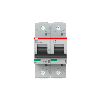 ABB S802N-D20 | Автоматичен прекъсвач | 2P, 20A, крива D