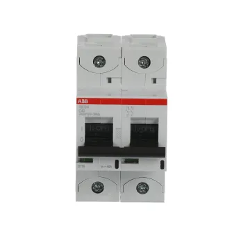 ABB S802N-C40 | Автоматичен прекъсвач | 2P, 40A, крива C