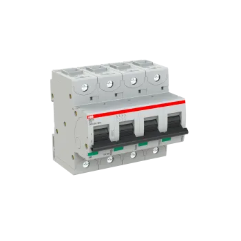 ABB S804N-C10 | Автоматичен прекъсвач | 4P, 10A, крива C ABB S804N-C10 | Автоматичен прекъсвач | 4P, 10A, крива C