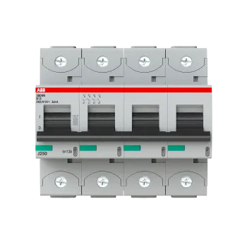 ABB S804N-B13 | Автоматичен прекъсвач | 4P, 13A, крива B
