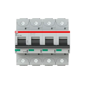 ABB S804N-C16 | Автоматичен прекъсвач | 4P, 16A, крива C