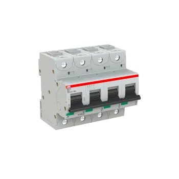 ABB S804N-D32 | Автоматичен прекъсвач | 4P, 32A, крива D ABB S804N-D32 | Автоматичен прекъсвач | 4P, 32A, крива D