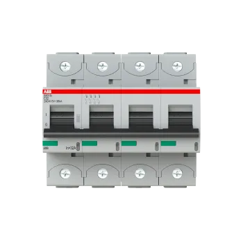 ABB S804N-C32 | Автоматичен прекъсвач | 4P, 32A, крива C