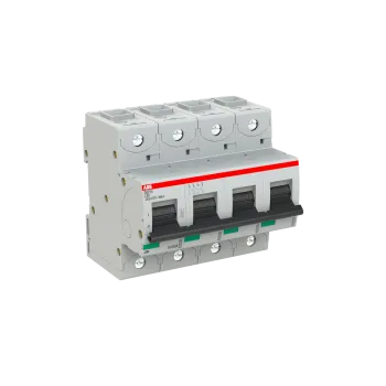 ABB S804N-C50 | Автоматичен прекъсвач | 4P, 50A, крива C ABB S804N-C50 | Автоматичен прекъсвач | 4P, 50A, крива C