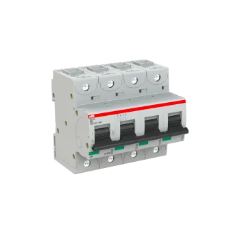 ABB S804N-B50 | Автоматичен прекъсвач | 4P, 50A, крива B ABB S804N-B50 | Автоматичен прекъсвач | 4P, 50A, крива B