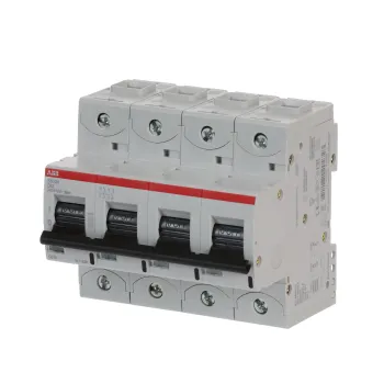 ABB S804N-C63 | Автоматичен прекъсвач | 4P, 63A, крива C ABB S804N-C63 | Автоматичен прекъсвач | 4P, 63A, крива C