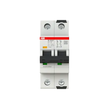 ABB M302P-D1.6 | Магнитен прекъсвач | 2P, 1.6A, крива D