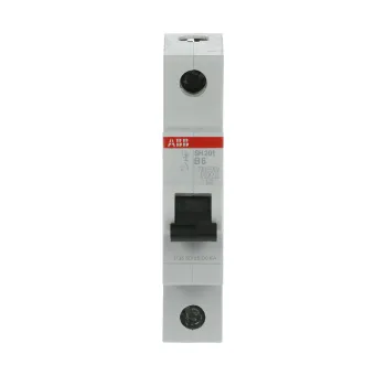 ABB SH201-B6 | Автоматичен прекъсвач | 1P, 6A, крива B, 6kA