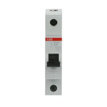 ABB SH201-B10 | Автоматичен прекъсвач | 1P, 10A, крива B, 6kA
