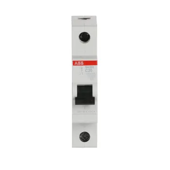 ABB SH201-C20 | Автоматичен прекъсвач | 1P, 20A, крива C, 6kA
