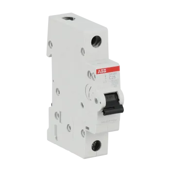 ABB SH201-C25 | Автоматичен прекъсвач | 1P, 25A, крива C, 6kA