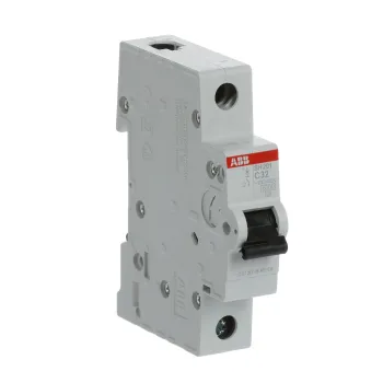 ABB SH201-C32 | Автоматичен прекъсвач | 1P, 32A, крива C, 6kA
