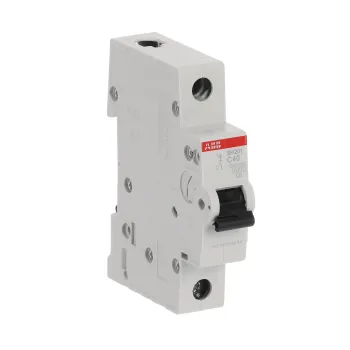 ABB SH201-C40 | Автоматичен прекъсвач | 1P, 40A, крива C, 6kA