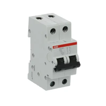 ABB SH202-C6 | Автоматичен прекъсвач | 2P, 6A, крива C