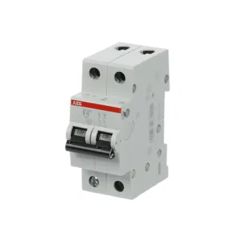 ABB SH202-B16 | Автоматичен прекъсвач | 2P, 16A, крива B