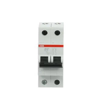 ABB SH202-B16 | Автоматичен прекъсвач | 2P, 16A, крива B