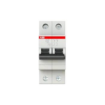 ABB SH202-B20 | Автоматичен прекъсвач | 2P, 20A, крива B