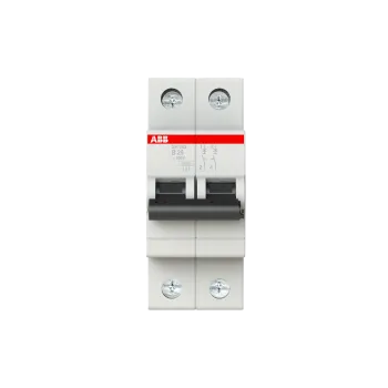 ABB SH202-B25 | Автоматичен прекъсвач | 2P, 25A, крива B