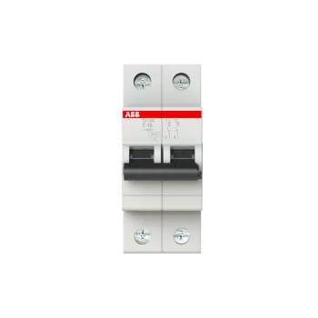 ABB SH202-C40 | Автоматичен прекъсвач | 2P, 40A, крива C