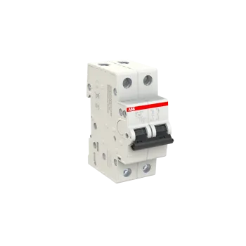 ABB SH202-C63 | Автоматичен прекъсвач | 2P, 63A, крива C